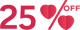 25 OFF