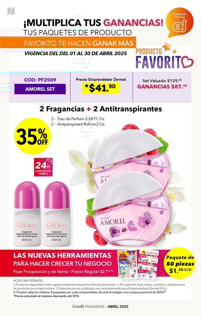 04 MAG GOALS ABRIL 25 19