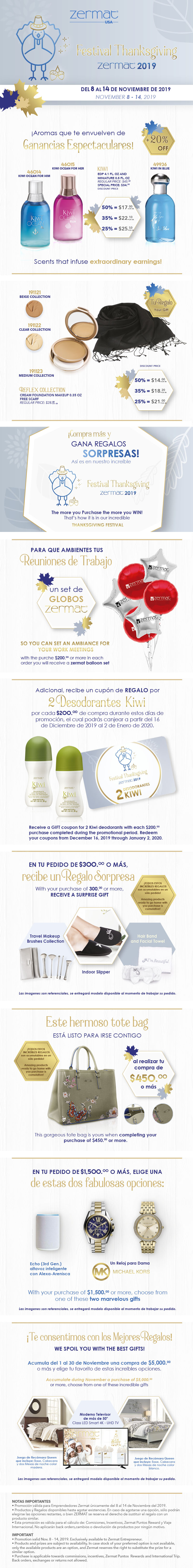 oferta thanksgiving